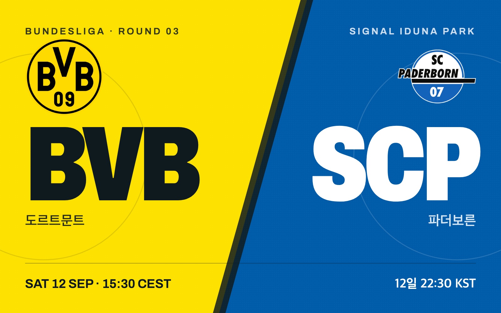 Borussia Dortmund vs SC Paderborn 07