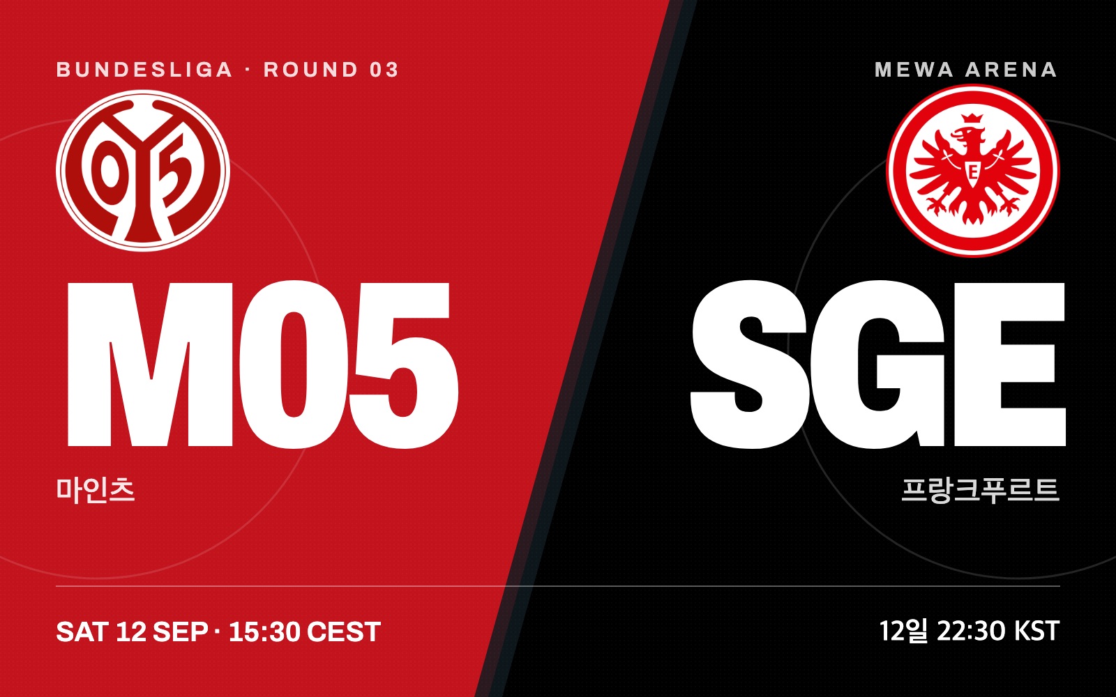 Mainz 05 vs Eintracht Frankfurt