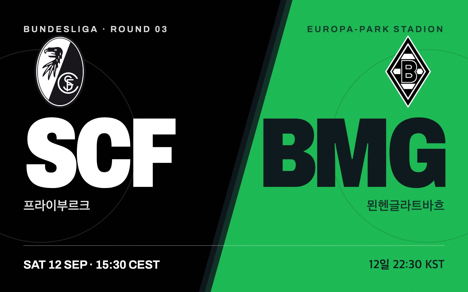 SC Freiburg vs Borussia Mönchengladbach