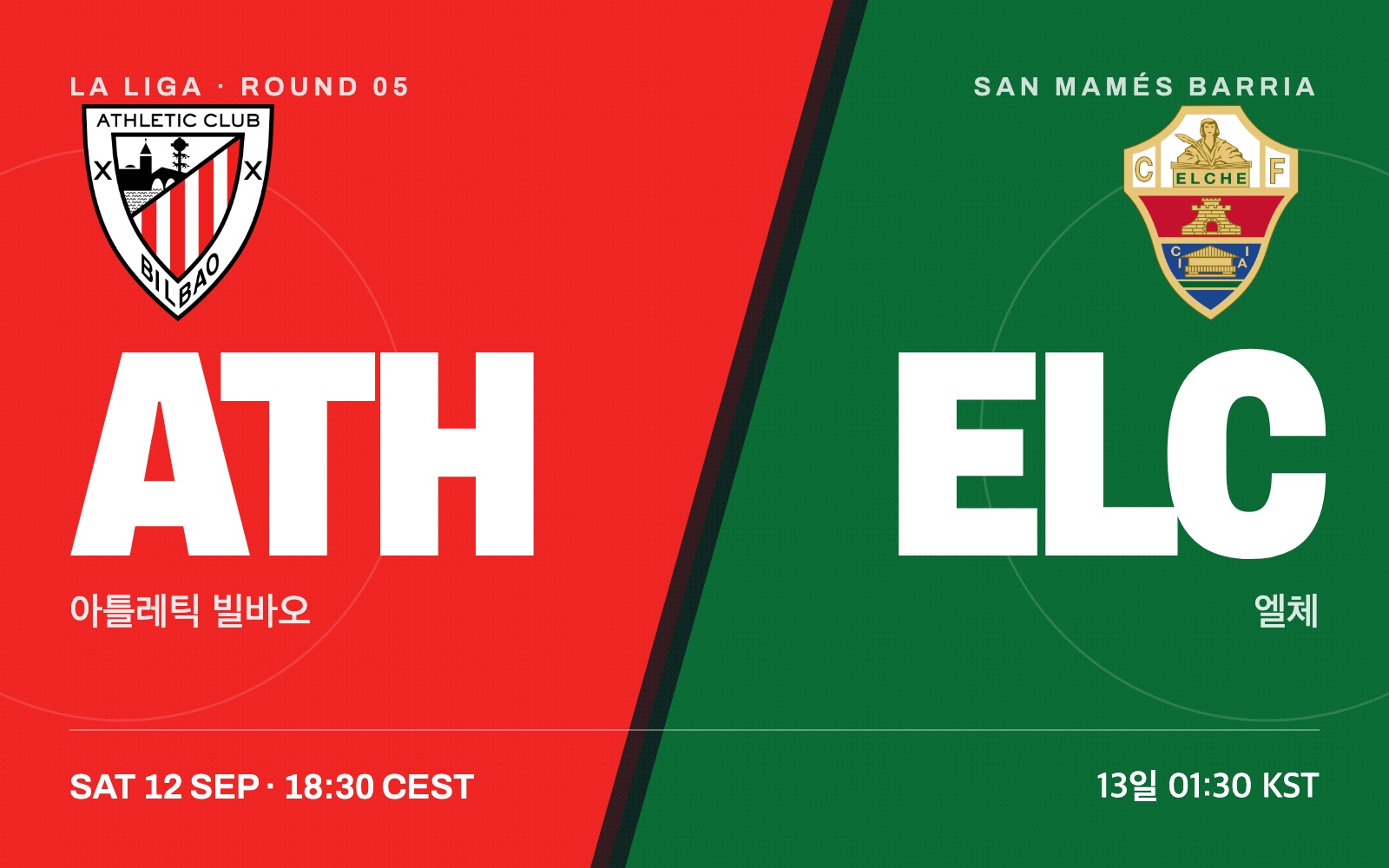 Athletic Club vs Elche