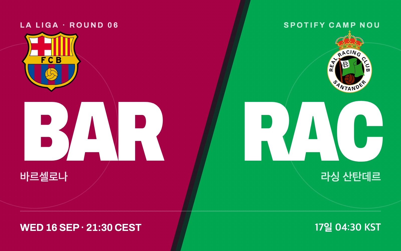 Barcelona vs Racing Santander