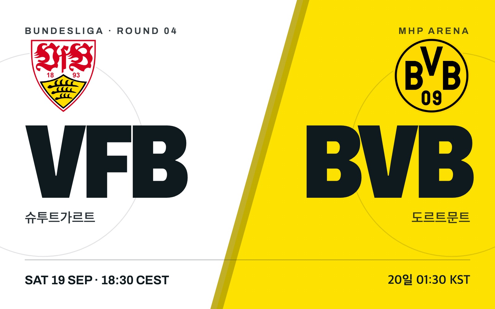 VfB Stuttgart vs Borussia Dortmund