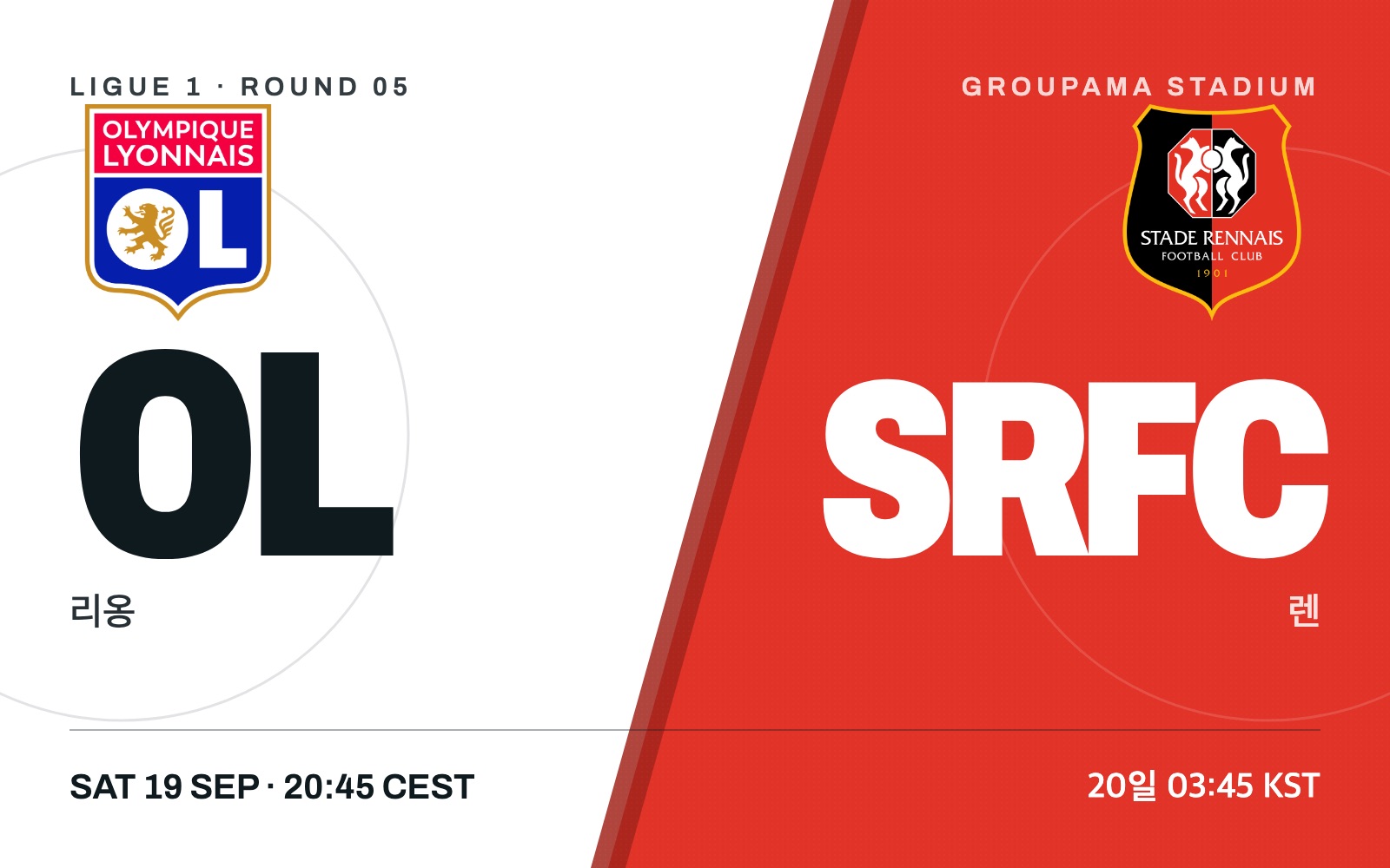 Lyon vs Rennes