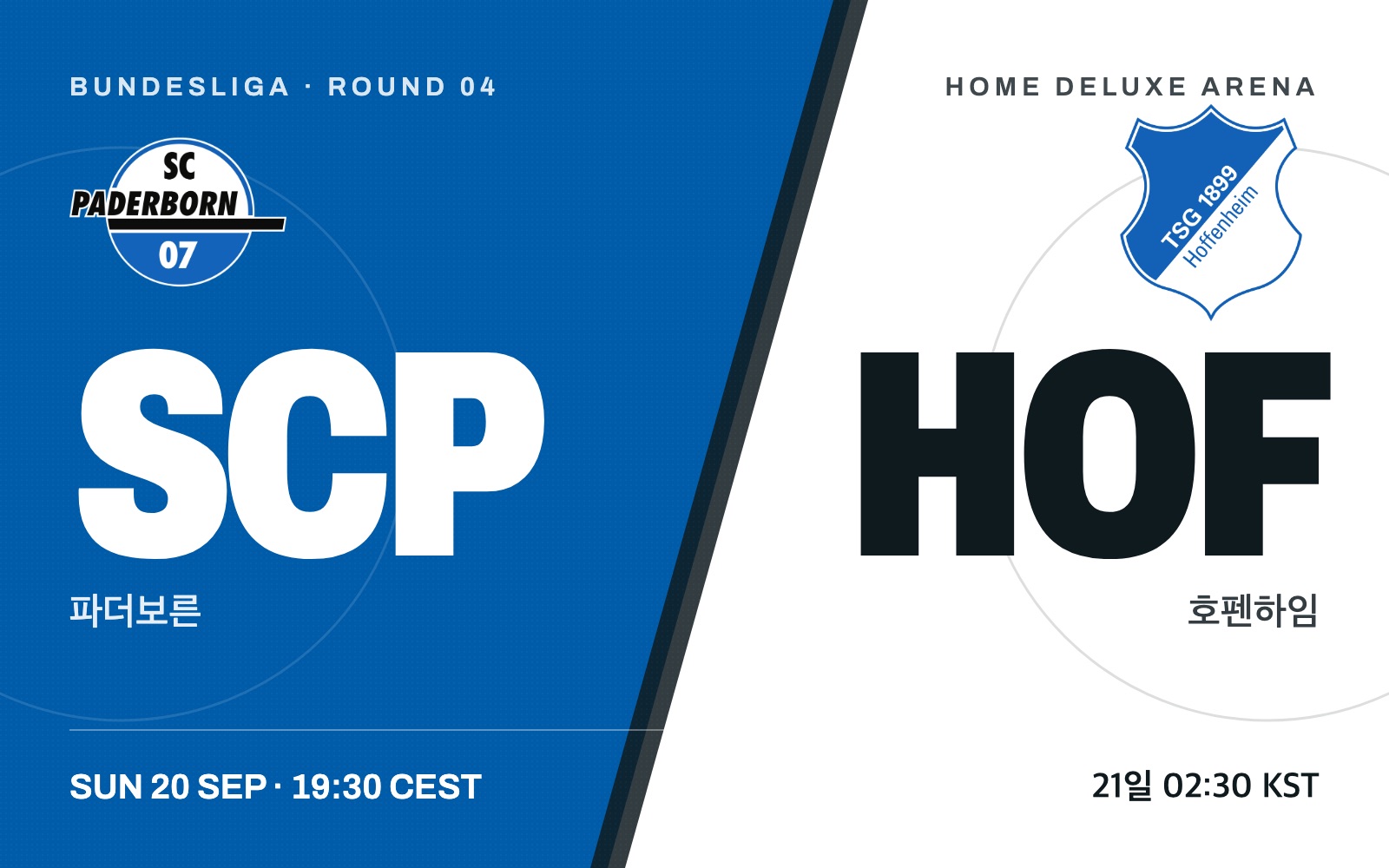 SC Paderborn 07 vs Hoffenheim