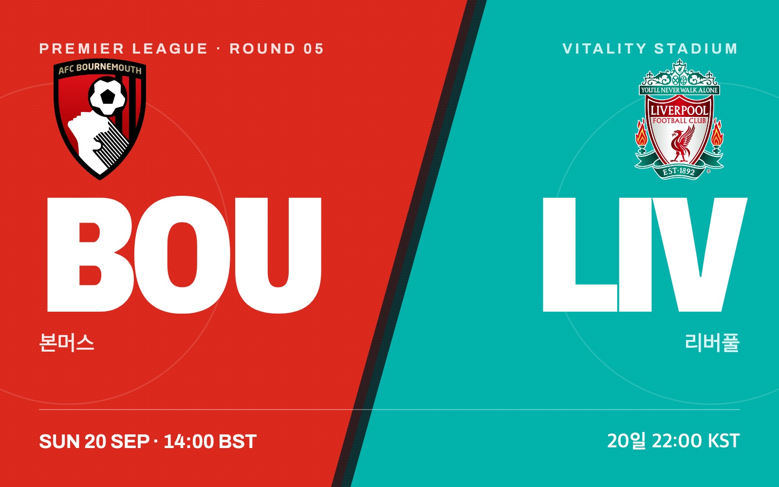 Bournemouth vs Liverpool