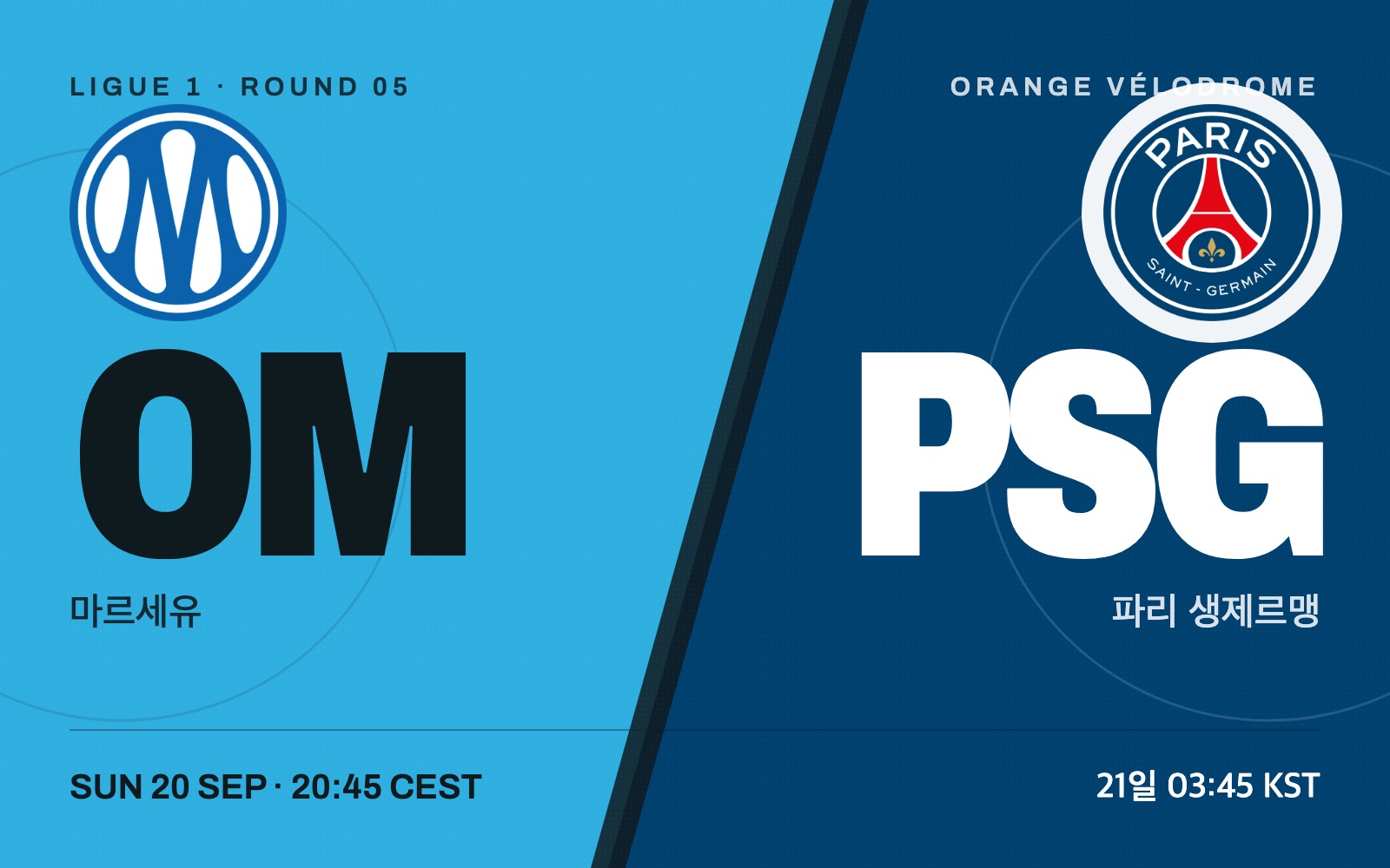 Marseille vs Paris Saint-Germain