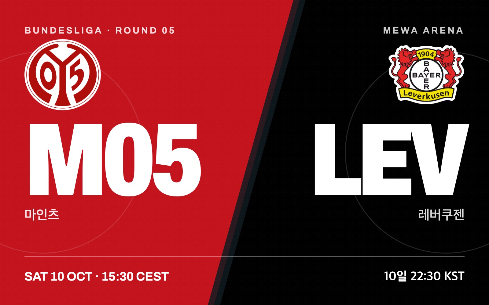 Mainz 05 vs Bayer Leverkusen