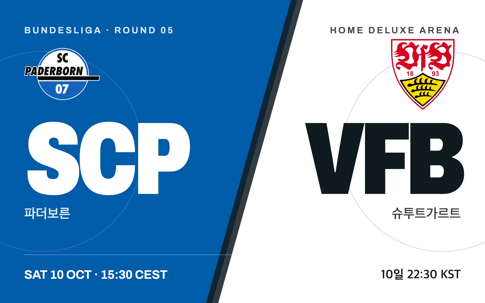 SC Paderborn 07 vs VfB Stuttgart
