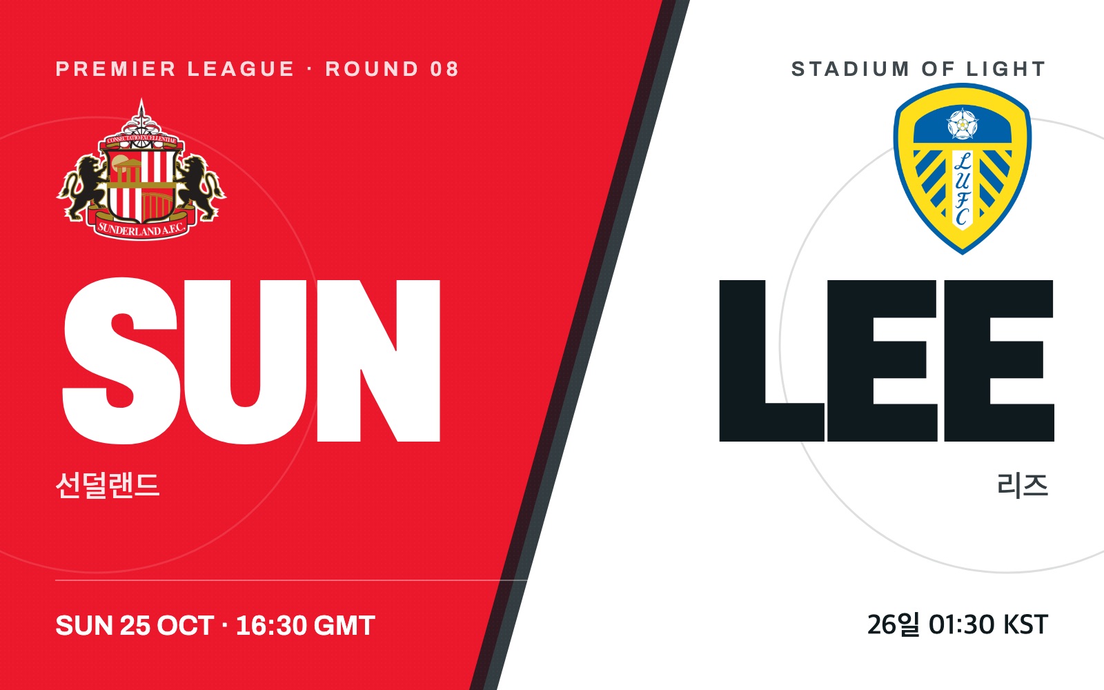 선덜랜드 vs 리즈